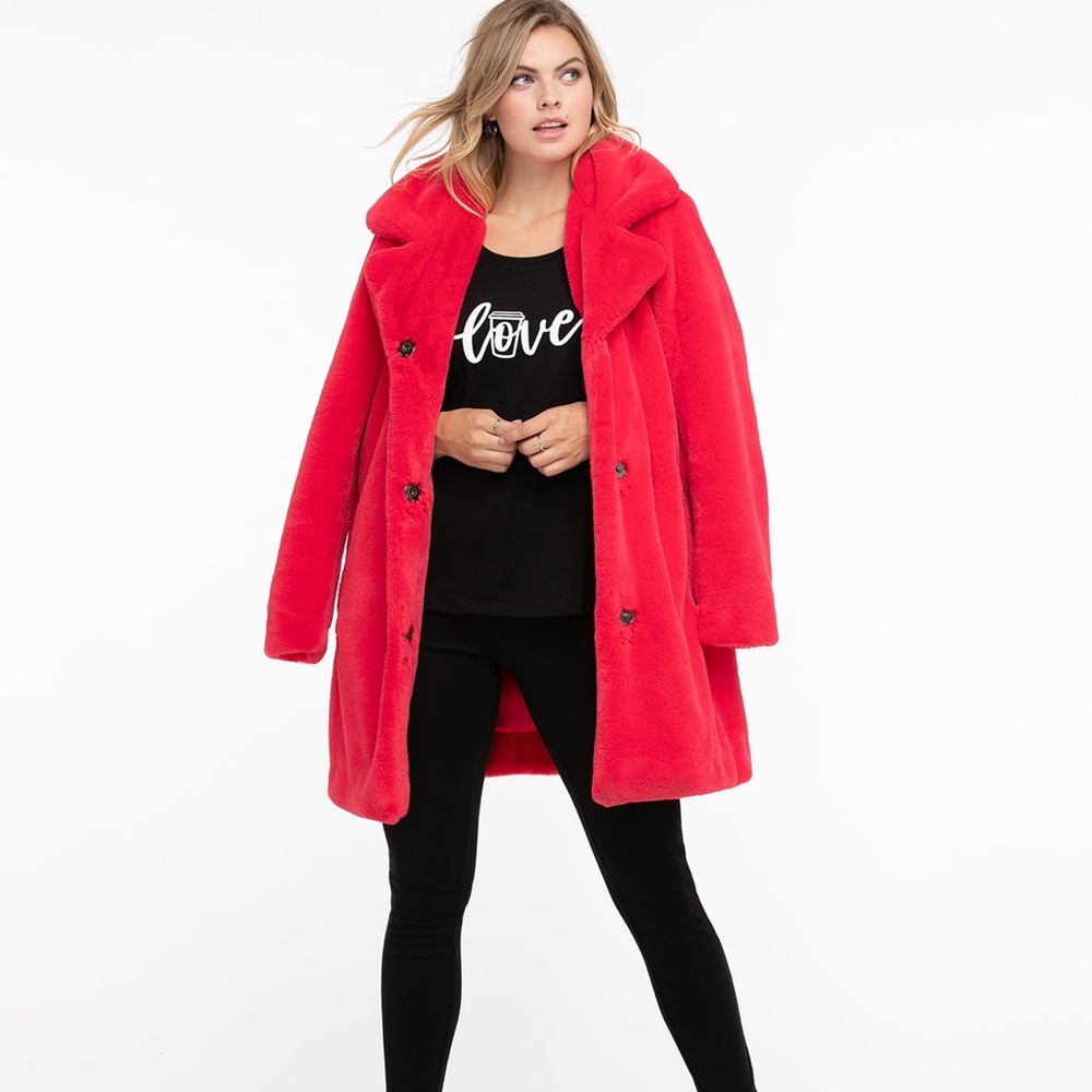 Faux Fur Jacket